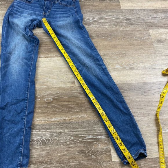 AMERICAN EAGLE Jegging Super Super Stretch Blue Denim Jeans Women's Size 2 - Picture 9 of 11
